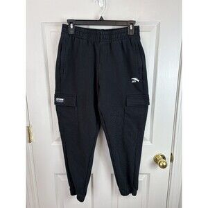 Anta Mens Cargo Jogger Sweatpants Mens Size Small S Black